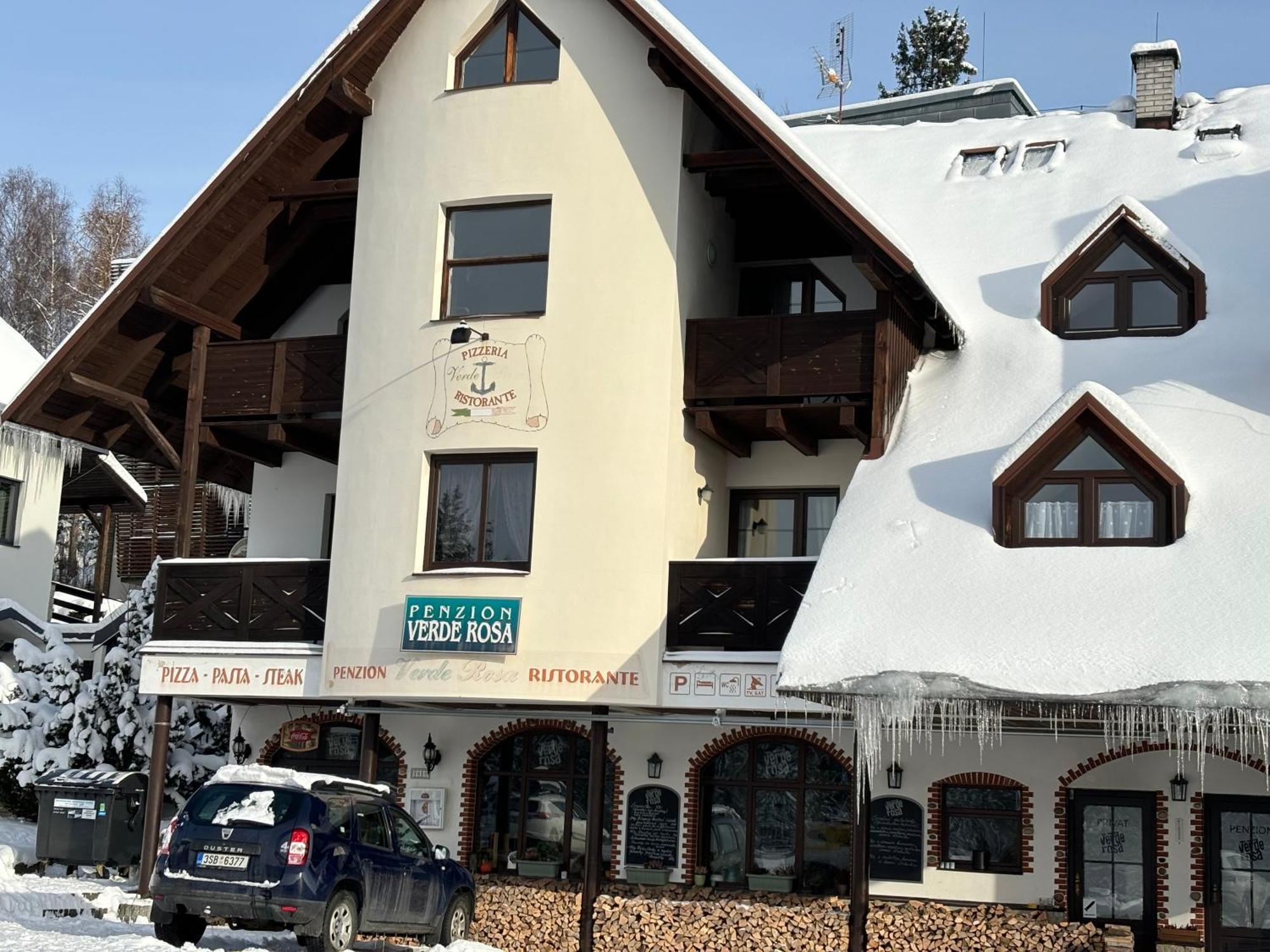 Penzion Verde Rosa Harrachov Kültér fotó