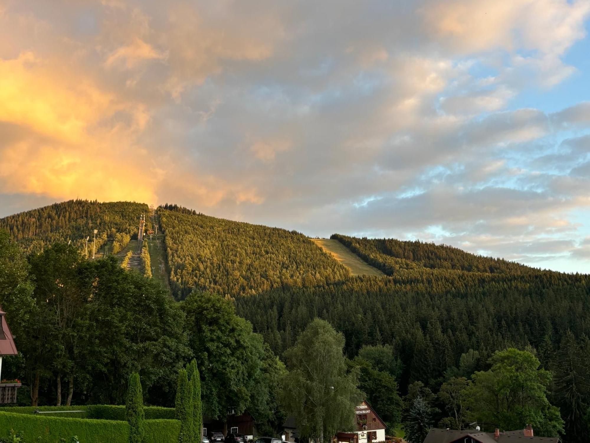 Penzion Verde Rosa Harrachov Kültér fotó
